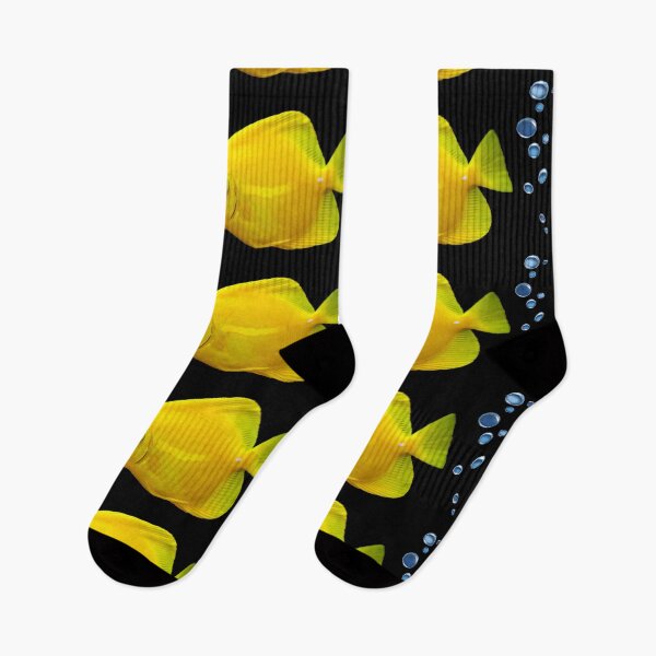 Item preview, Yellow Tang with Bubbles designed and sold by killies.