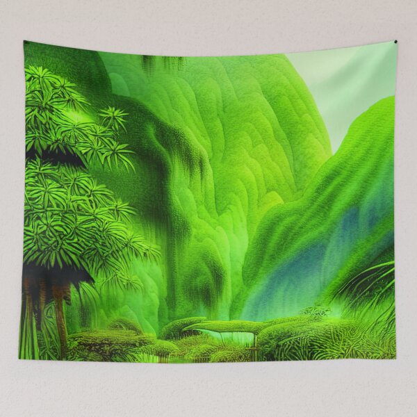 Item preview, Green Landscape with trees, Sceney Nature designed and sold by NatureFood.