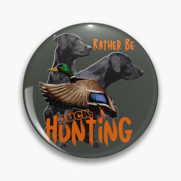 Item preview, Rather Be Hunting, Black Labrador Retrievers and Duck Hunting designed and sold by LifeCrush.