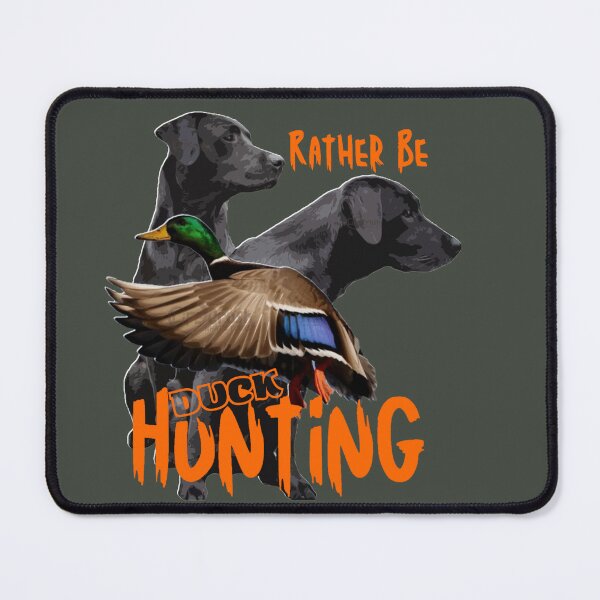Item preview, Rather Be Hunting, Black Labrador Retrievers and Duck Hunting designed and sold by LifeCrush.