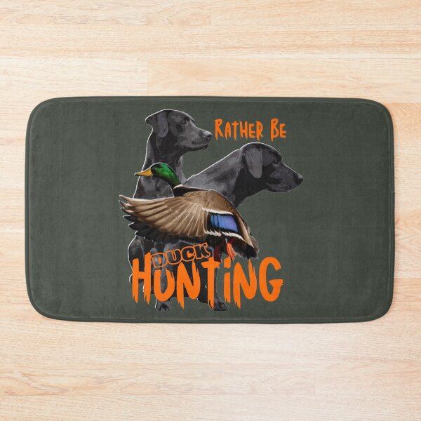 Item preview, Rather Be Hunting, Black Labrador Retrievers and Duck Hunting designed and sold by LifeCrush.