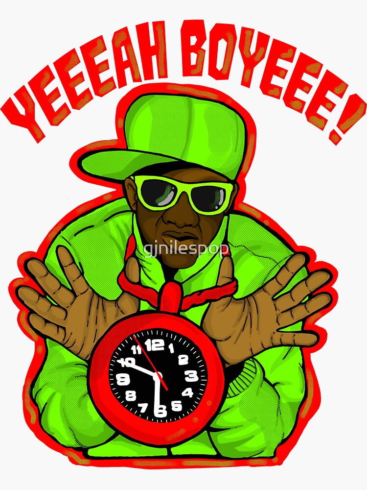 "80s 90s Hip Hop " Sticker For Sale By Gjnilespop | Redbubble