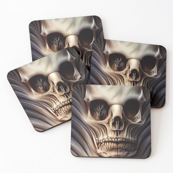 Item preview, Crazy looking skull  designed and sold by dtmtattoo.