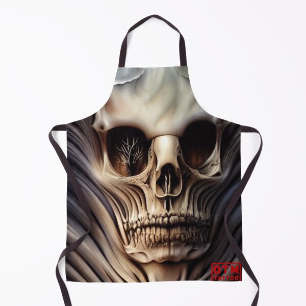Item preview, Crazy looking skull designed and sold by dtmtattoo.
