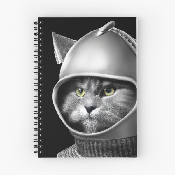 Item preview, Gray Cat in Armor - Battlecat 01 designed and sold by RoughShirts.