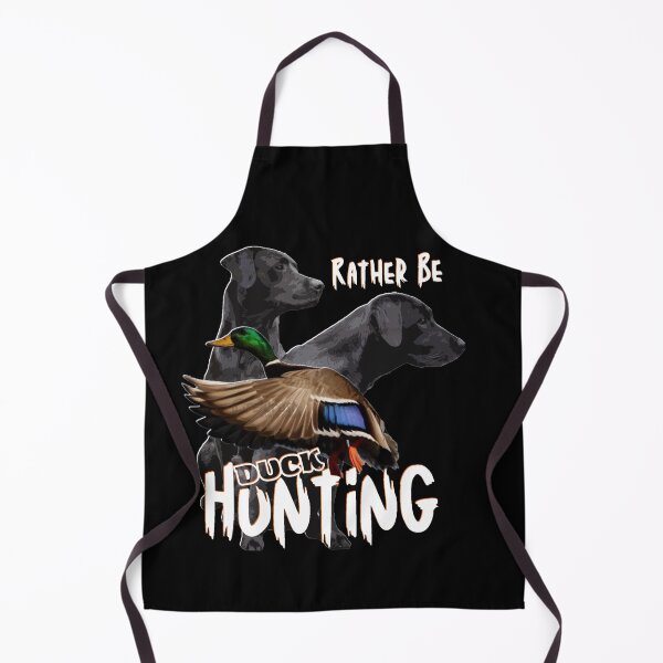 Item preview, Rather Be Hunting, Black Labrador Retrievers and Duck Hunting designed and sold by LifeCrush.