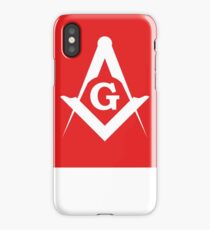 Masonic Compass | Lust Brick iPhone Case