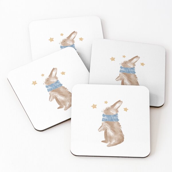 Item preview, Cute bunny watercolor designed and sold by Aleksse.