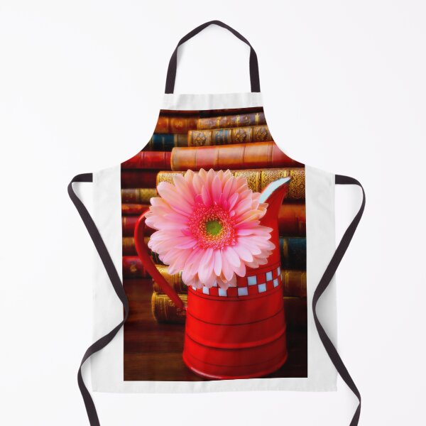Item preview, Pink Daisy In Red French Pitcher designed and sold by Garry Gay.