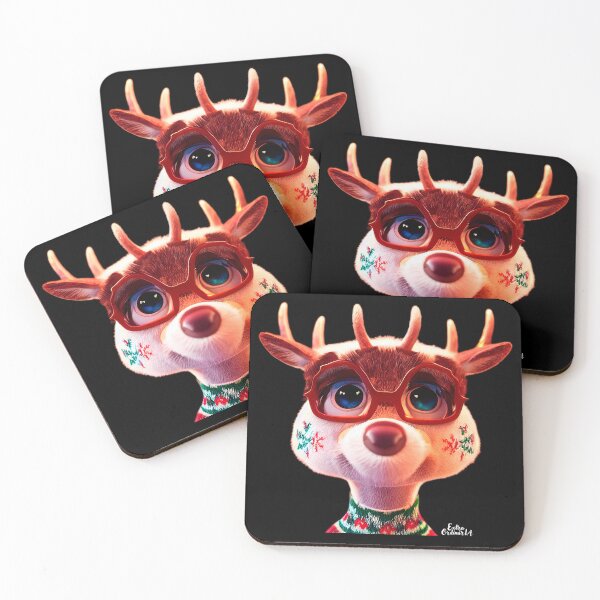 Item preview, Cute Christmas Reindeer designed and sold by extraordinar-ia.