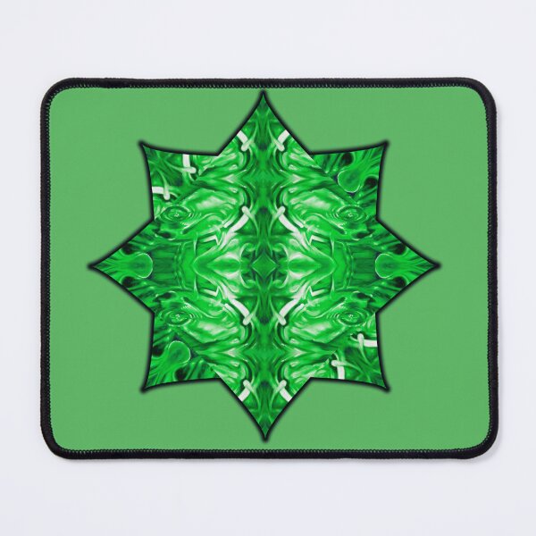 Item preview, Velvet Splash star green mandala water ocean waves pattern designed and sold by bryansteward.