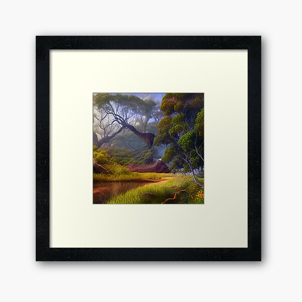 Item preview, Green Landscape with trees, Sceney Nature designed and sold by NatureFood.