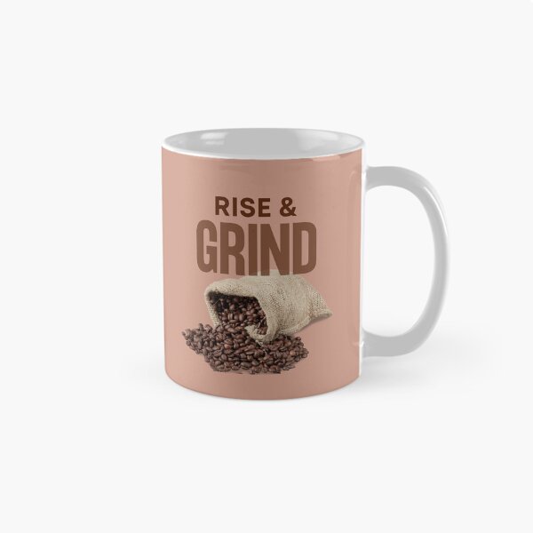 Item preview, Rise and Grind - Bag of Coffee Beans designed and sold by MtWoodsonSales.