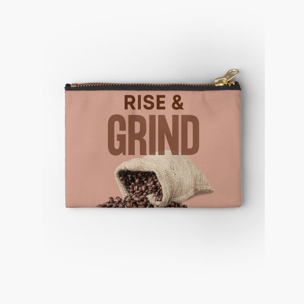 Item preview, Rise and Grind - Bag of Coffee Beans designed and sold by MtWoodsonSales.