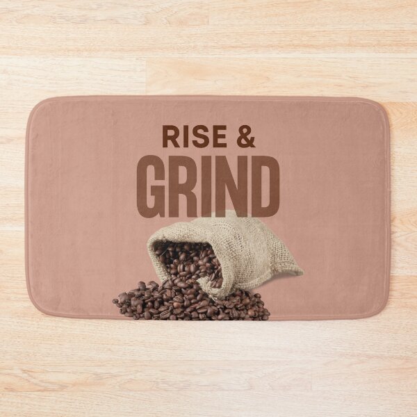 Item preview, Rise and Grind - Bag of Coffee Beans designed and sold by MtWoodsonSales.