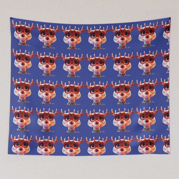 Item preview, Cute Christmas Reindeer designed and sold by extraordinar-ia.