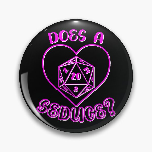 Item preview, Does a D20 Seduce Funny Dungeon Tabletop RPG DnD For Role Playing Dragons designed and sold by BazaarTrades.