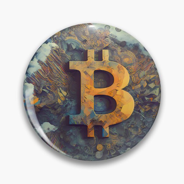 Item preview, Bitcoin Logo Fantasy Art designed and sold by HodlerSqvad.