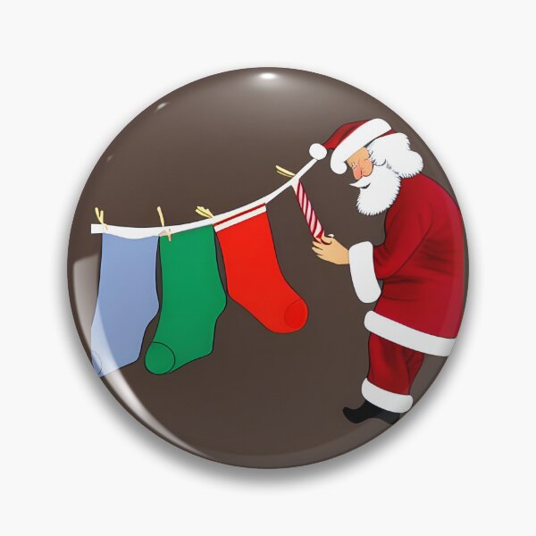 Item preview, Santa Working Hard on Christmas Day designed and sold by Sapphire07.