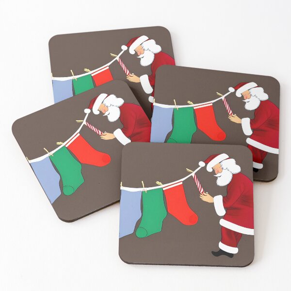 Item preview, Santa Working Hard on Christmas Day designed and sold by Sapphire07.