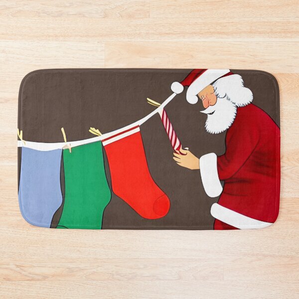 Item preview, Santa Working Hard on Christmas Day designed and sold by Sapphire07.