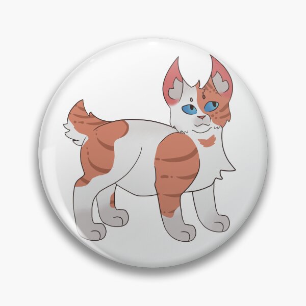 Item preview, Ginger and white warrior designed and sold by DogDragon14.