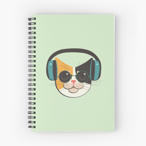 Item preview, Radio Calico: Cat Merch! Notebook designed and sold by RadioCalico.