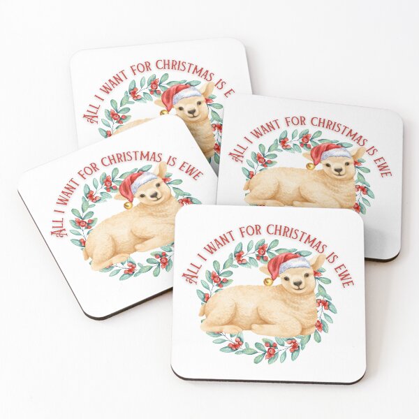Item preview, All I Want For Christmas Is Ewe designed and sold by TheFunDistrict.