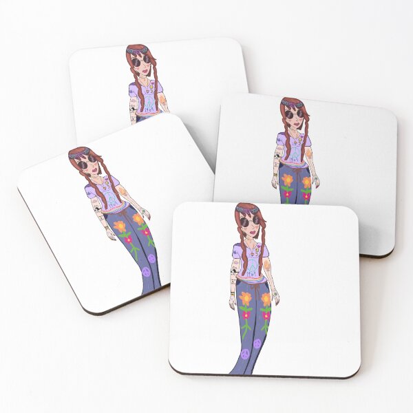 Item preview, Hipster Chick  designed and sold by QueenBubbleshop.