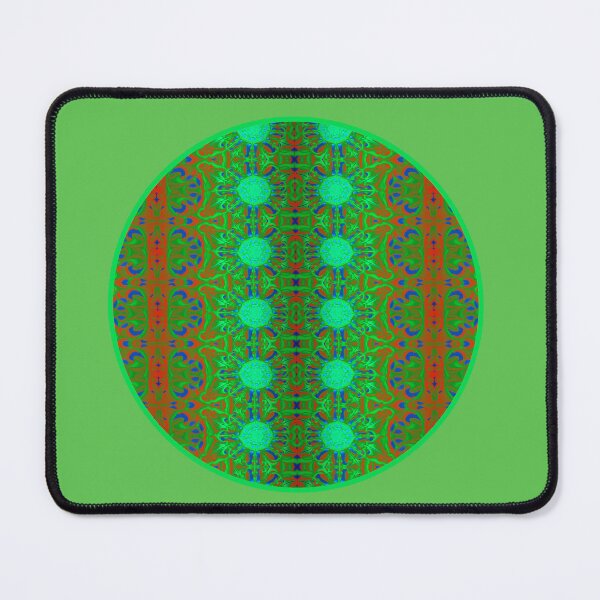 Item preview, Holiday Ornament Snowflake Red, Green, and Blue Flower Pattern "B-Bloom Green" designed and sold by bryansteward.