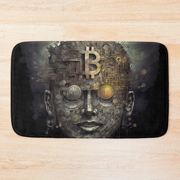 Item preview, Arte de fantasía de Bitcoin designed and sold by HodlerSqvad.