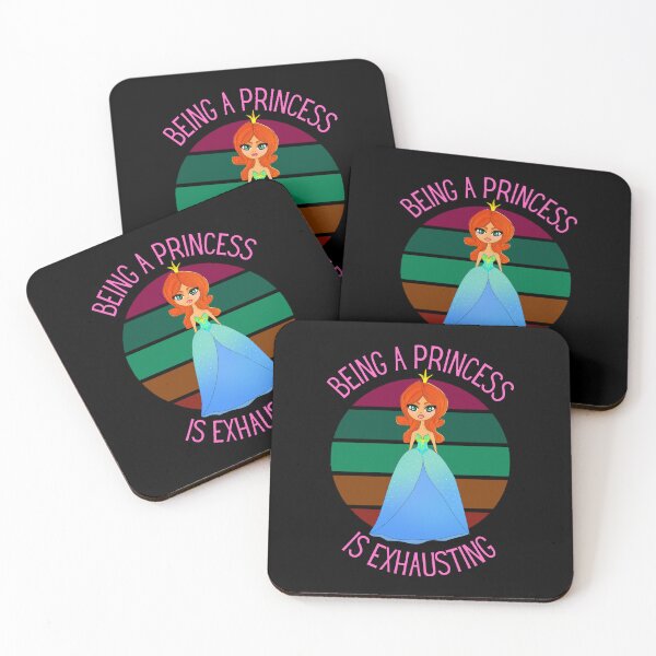 Item preview, Being A Princess Is Exhausting designed and sold by FunnyFactDesign.