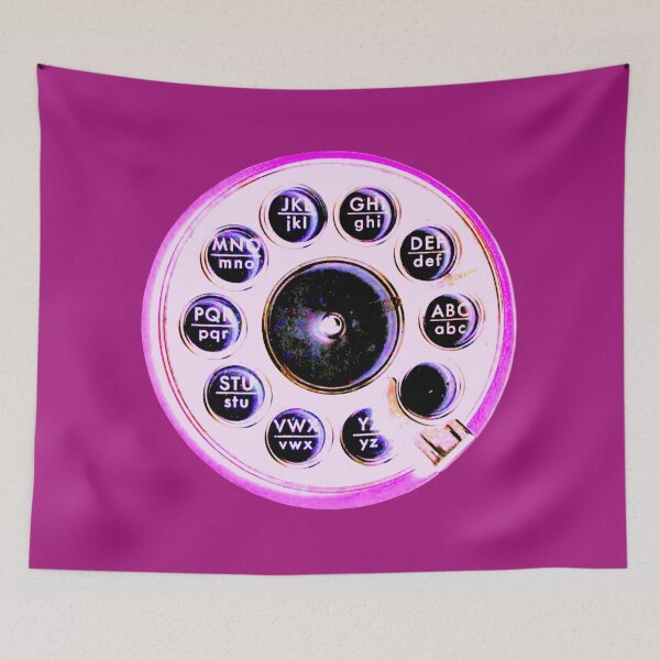 Item preview, Call me! Vintage, Pink Phone designed and sold by suekieper.