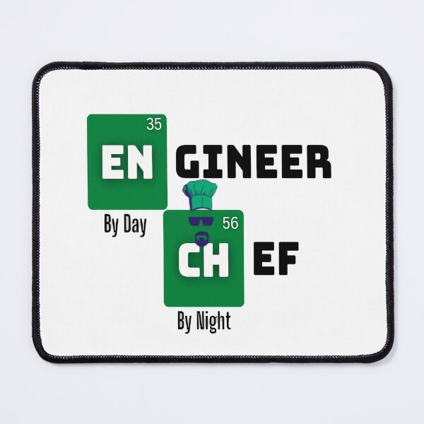 Item preview, Engineer By Day Chef By Night designed and sold by elkingo.