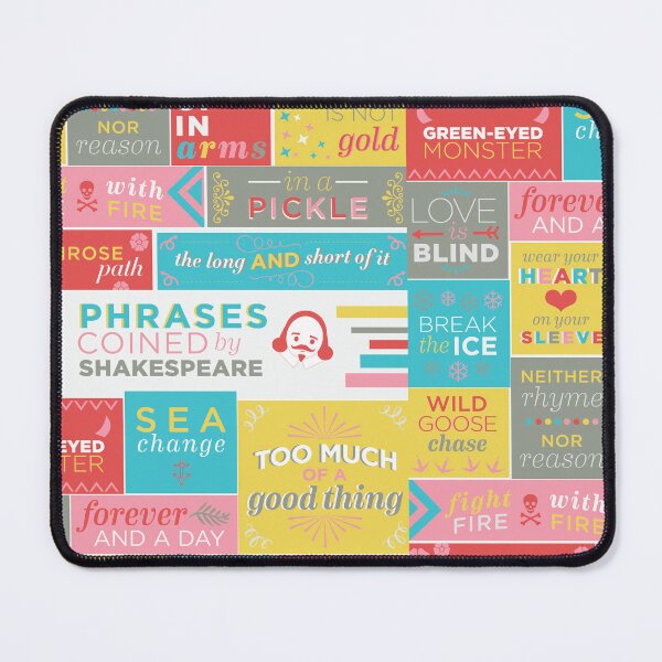 Item preview, Phrases coined by Shakespeare designed and sold by LivelyLexie.