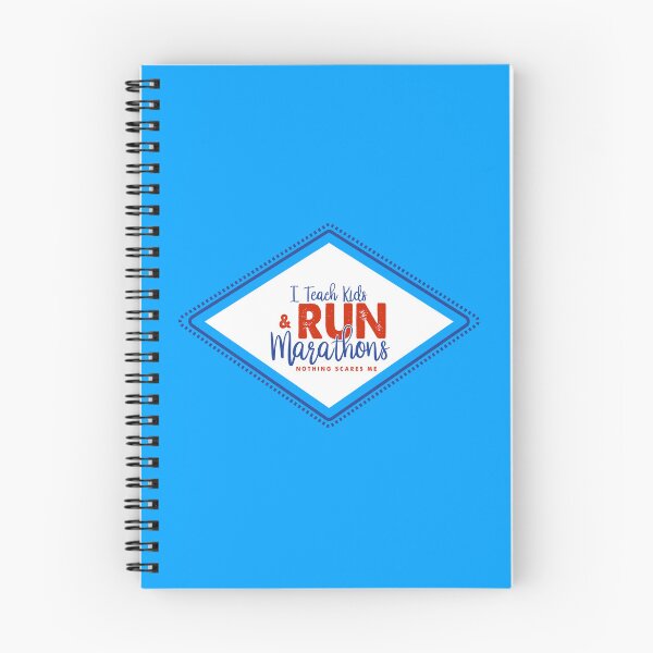 Item preview, Teacher And A Marathon Runner Nothing Scares Me - Funny Marathon Running designed and sold by ZETTIF ⭐⭐⭐⭐⭐.