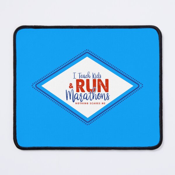 Item preview, Teacher And A Marathon Runner Nothing Scares Me - Funny Marathon Running designed and sold by ZETTIF ⭐⭐⭐⭐⭐.