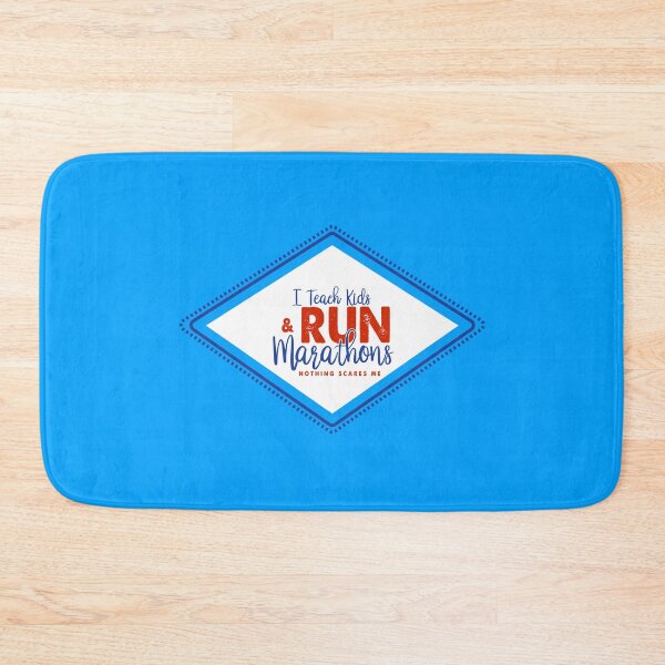 Item preview, Teacher And A Marathon Runner Nothing Scares Me - Funny Marathon Running designed and sold by ZETTIF ⭐⭐⭐⭐⭐.