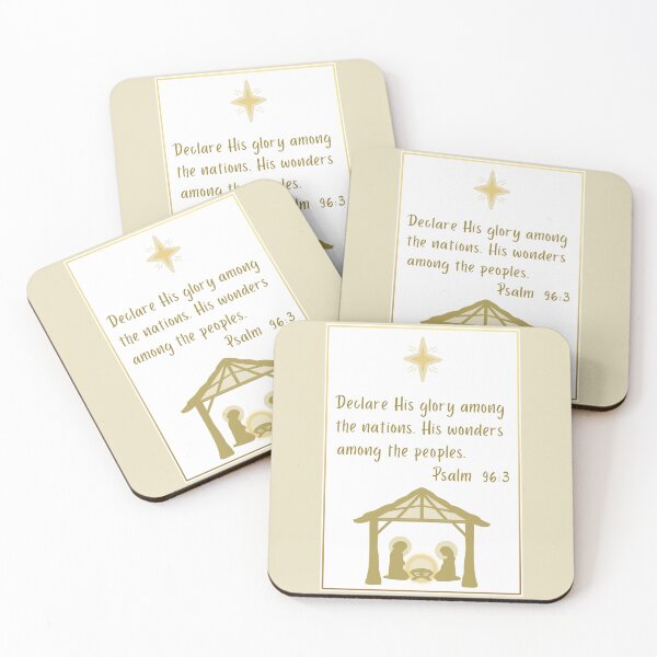 Item preview, Christmas Religious Psalm Quote - Birth Of Jesus designed and sold by ViewerEqualsPhoton.