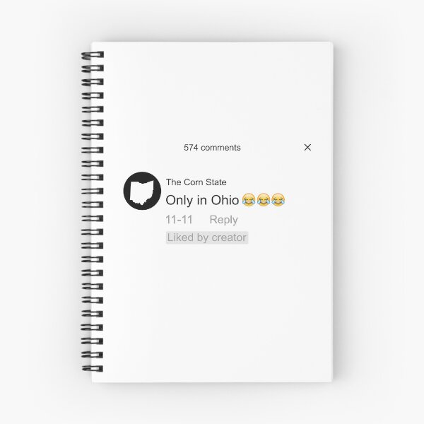 Item preview, Only In Ohio Meme Comment designed and sold by FFDoodles.