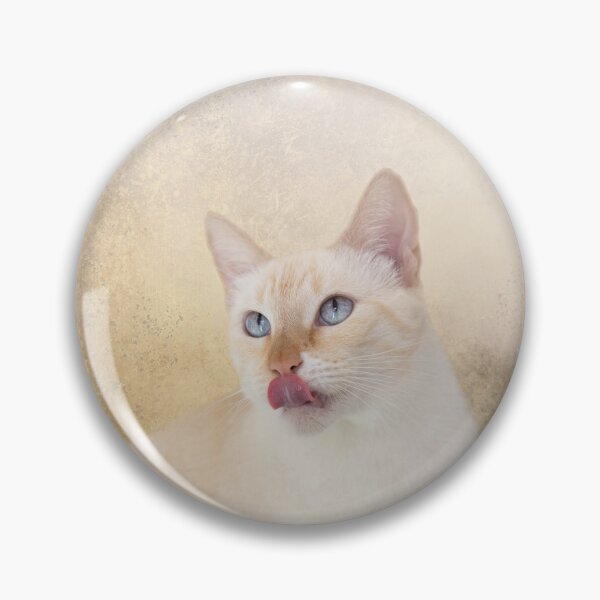 Item preview, Siamese Cat Licking Her Nose 02 designed and sold by Elisabeth Lucas.