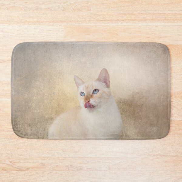Item preview, Siamese Cat Licking Her Nose 02 designed and sold by Elisabeth Lucas.