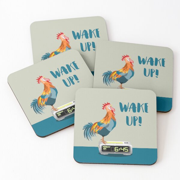 Item preview, Bantam Rooster Crowing wake up designed and sold by piedaydesigns.