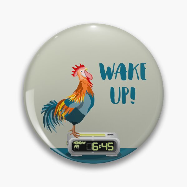 Item preview, Bantam Rooster Crowing wake up designed and sold by piedaydesigns.