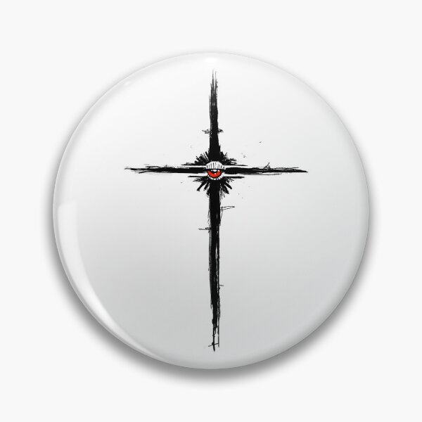 Item preview, Goth cross eye dark art designed and sold by trentnin.