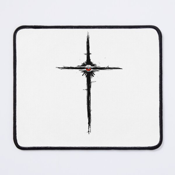 Item preview, Goth cross eye dark art designed and sold by trentnin.