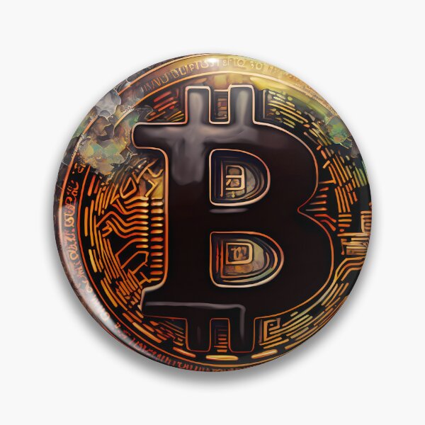 Item preview, Bitcoin Logo Fantasy Art designed and sold by HodlerSqvad.
