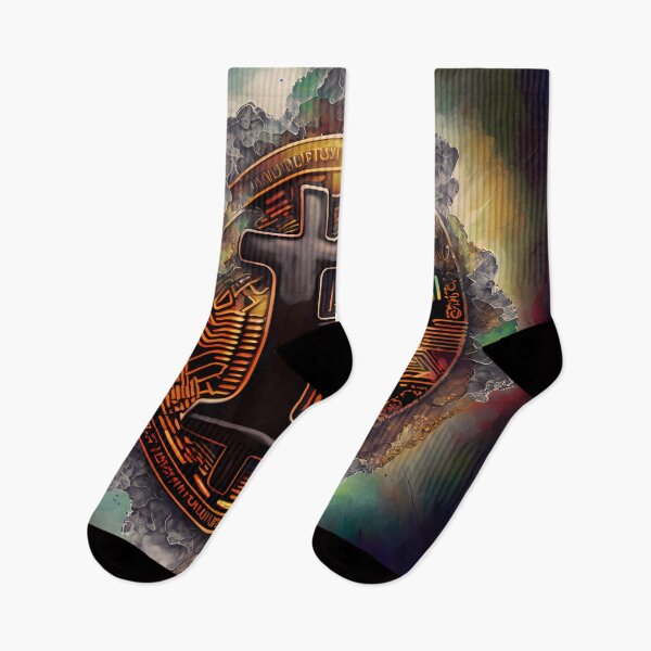 Item preview, Bitcoin Logo Fantasy Art designed and sold by HodlerSqvad.