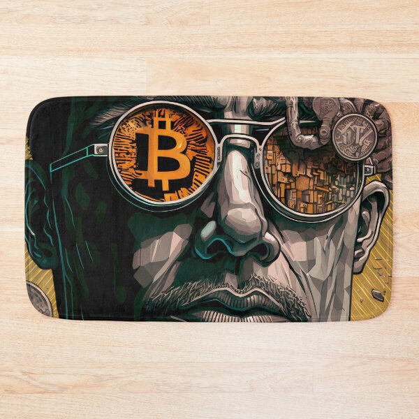 Item preview, Arte de fantasía de Bitcoin designed and sold by HodlerSqvad.