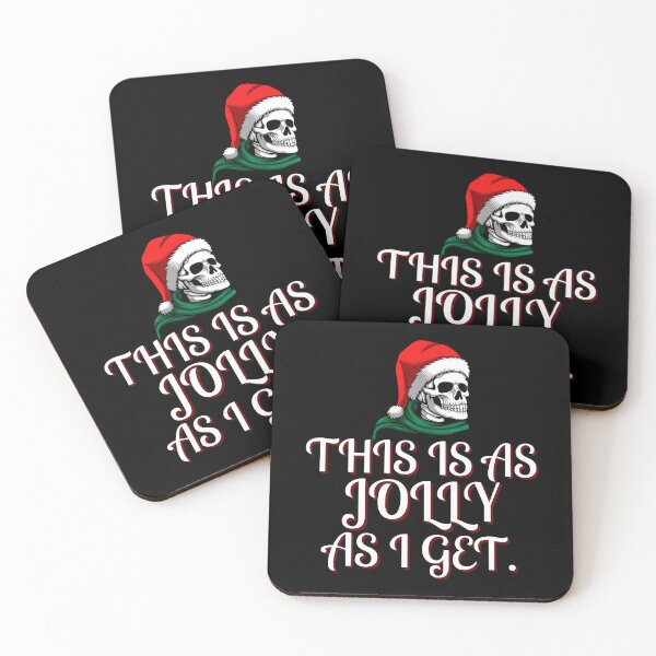 Item preview, This is as jolly as I get. | funny introvert quotes | relatable introvert problems designed and sold by Confusion-Human.